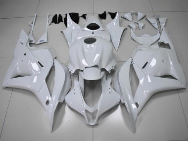 ABS 2009-2012 Pearl White Honda CBR600RR Moto Fairings Canada