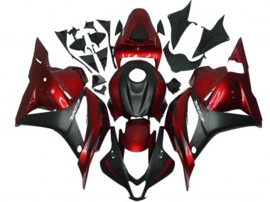 ABS 2009-2012 Red Black Honda CBR600RR Motorcycle Fairings Kits Canada