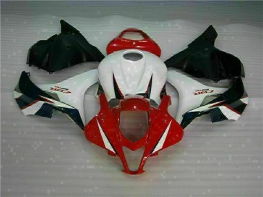 ABS 2009-2012 Red White Honda CBR600RR Motorcycle Fairing Kit Canada