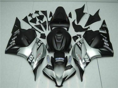 ABS 2009-2012 Black Silver Repsol Honda CBR600RR Motorcycle Fairings Kits Canada