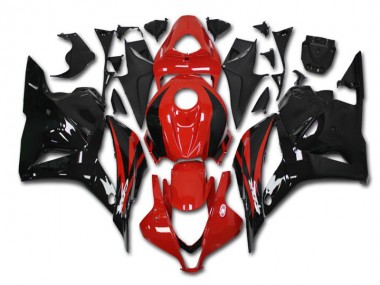 ABS 2009-2012 Red Black Honda CBR600RR Motor Fairings Canada