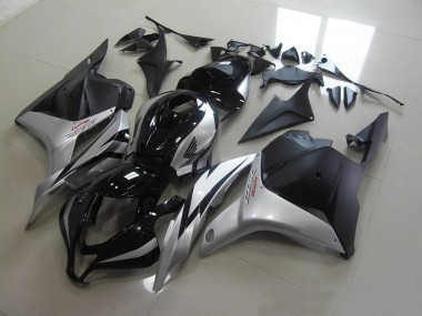 ABS 2009-2012 Black Silver Honda CBR600RR Motorbike Fairings Canada