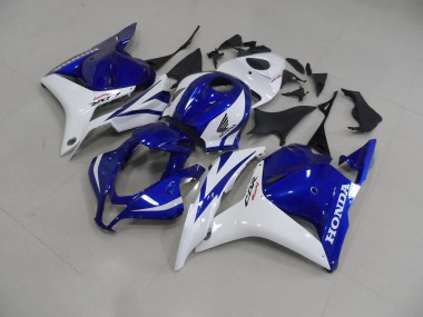 ABS 2009-2012 Blue White Honda CBR600RR Motorcycle Fairing Canada