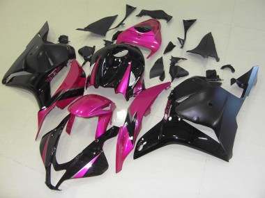 ABS 2009-2012 Pink Black Honda CBR600RR Motorcycle Fairings Kit Canada