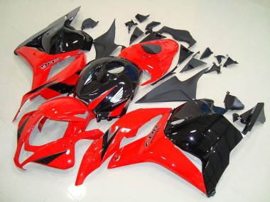 ABS 2009-2012 Red Black Honda CBR600RR Motorcycle Fairing Canada