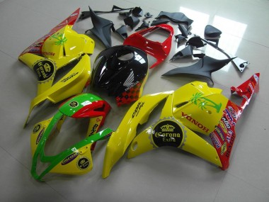 ABS 2009-2012 Yellow Corona Extra Honda CBR600RR Motorbike Fairing Kits Canada