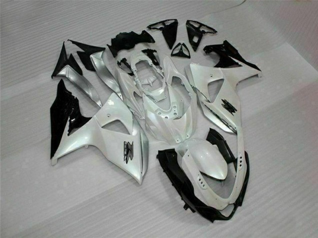 2009-2016 White Black Suzuki GSXR1000 Replacement Motorcycle Fairings Canada