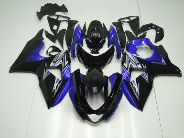 2009-2016 Blue and Black Suzuki GSXR 1000 K9 Motorcylce Fairings Canada