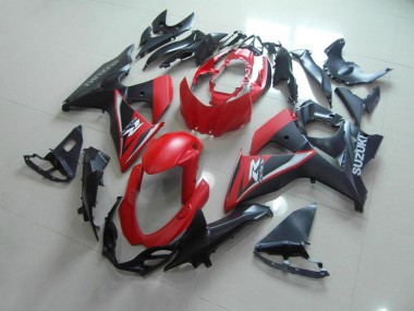 2009-2016 Matte Red Black Suzuki GSXR 1000 K9 Motorbike Fairing Canada