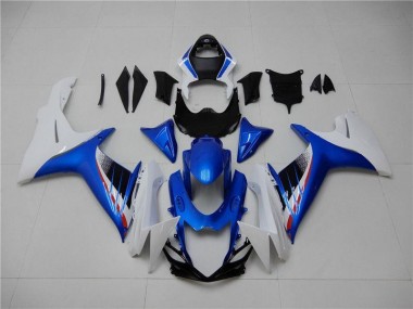 2011-2021 Blue White Suzuki GSXR 600/750 Motorbike Fairing Kits Canada