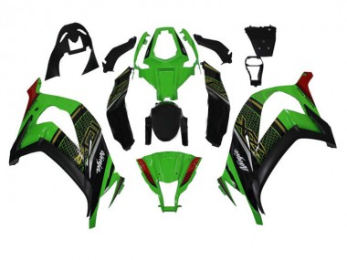 2011-2015 Green Black Kawasaki ZX10R Bike Fairing Canada