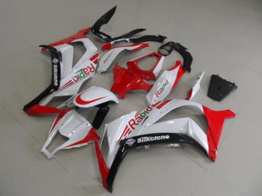 2011-2015 Red and White Rapid Kawasaki ZX10R Motorcylce Fairings Canada