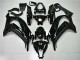 2011-2015 Glossy Black Kawasaki ZX10R Moto Fairings Canada