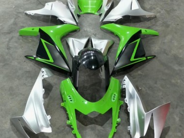 2011-2021 Green Silver Suzuki GSXR 600/750 Bike Fairing Kit Canada