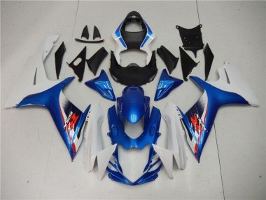 2011-2021 Blue White Suzuki GSXR 600/750 Motorcycle Replacement Fairings Canada