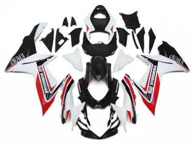 2011-2021 White Red Black Suzuki GSXR 600/750 Motorcycle Fairing Kit Canada