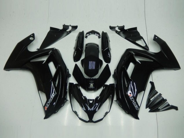 2012-2016 Glossy Black Kawasaki EX650 Motorcycle Fairings Kit Canada