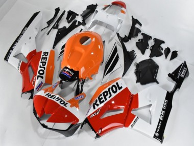 ABS 2013-2021 Red White Orange Repsol Honda CBR600RR Motorcycle Fairings Kit Canada