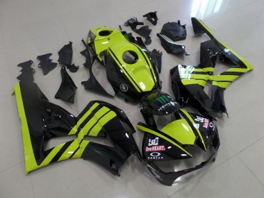 ABS 2013-2021 Green Black Honda CBR600RR Motorcylce Fairings Canada