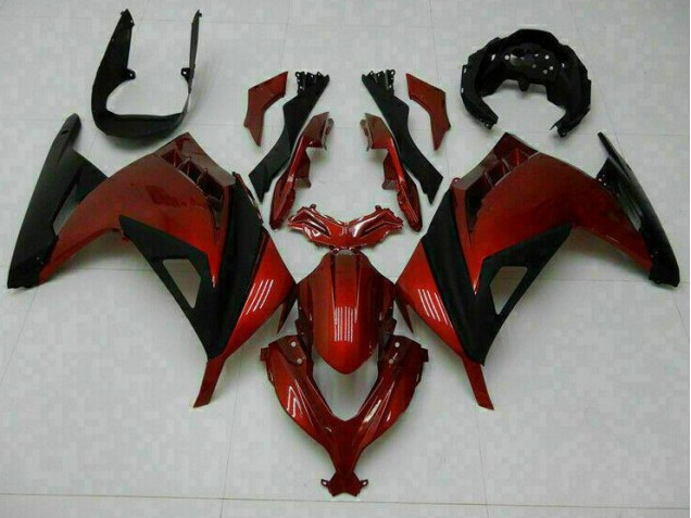 2013-2016 Red Kawasaki EX300 Motorbike Fairing Kits Canada