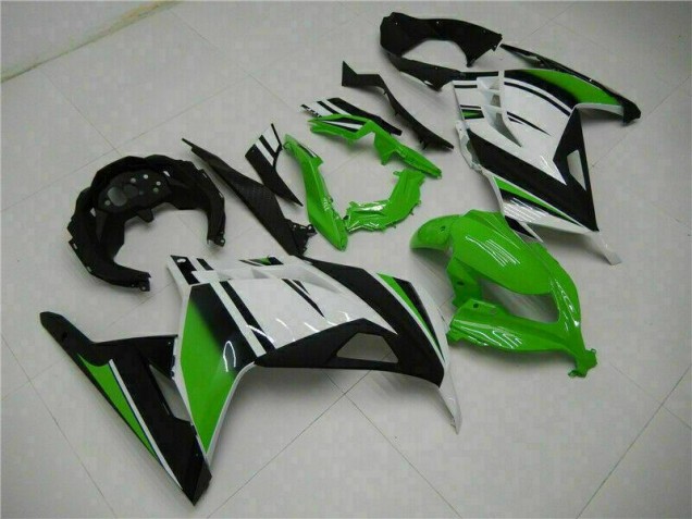 2013-2016 Green Black Silver Kawasaki EX300 Moto Fairings Canada