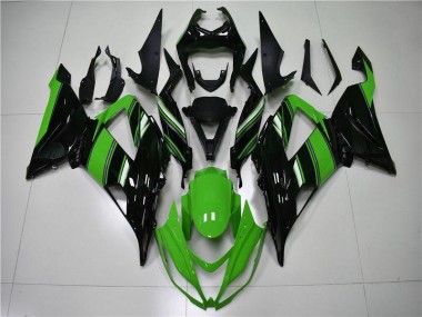 2013-2018 Green Black Kawasaki ZX6R Motorcycle Fairings Canada