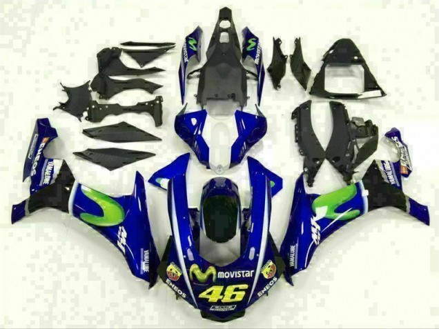 2015-2019 Blue Yamaha YZF R1 Motorcycle Fairing Kit Canada