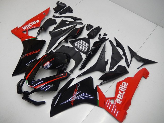 2009-2015 Black Red Aprilia RSV4 Motorcycle Replacement Fairings Canada