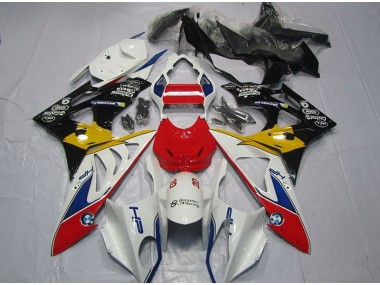 2009-2014 Red White Yellow BMW S1000RR Motorcycle Fairings Kits Canada