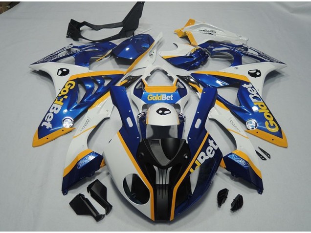 2009-2014 Black Blue White GoldBet BMW S1000RR Moto Fairings Canada