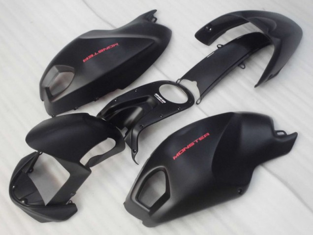 ABS 2008-2012 Black Red Monster Ducati Monster 696 Replacement Motorcycle Fairings Canada