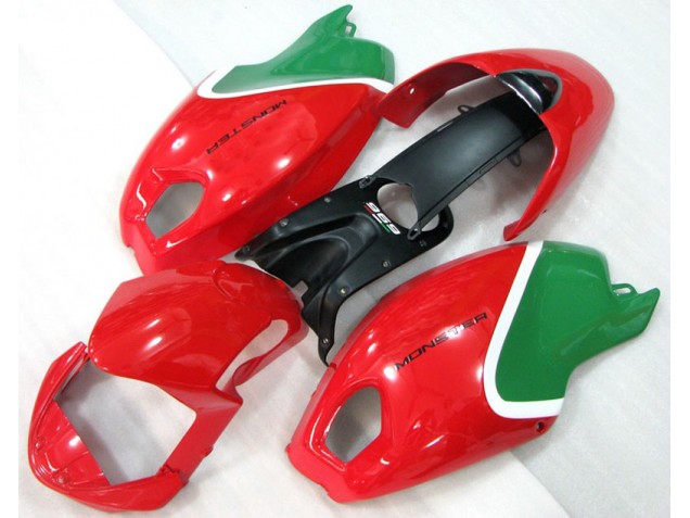 ABS 2008-2012 Red Green Monster Ducati Monster 696 Motorcycle Replacement Fairings Canada