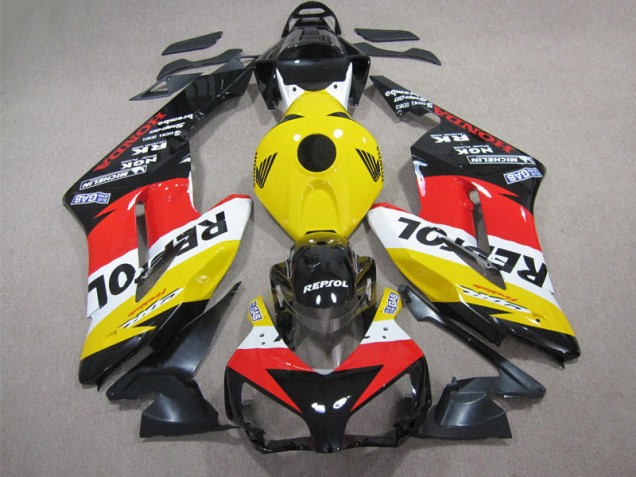 ABS 2004-2005 Yellow Red Repsol Honda CBR1000RR Motor Fairings Canada