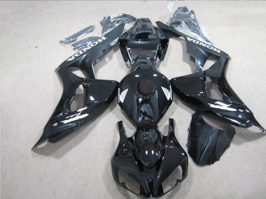 2006-2007 Black White Decal Honda CBR1000RR Motorcycle Fairing Kits Canada