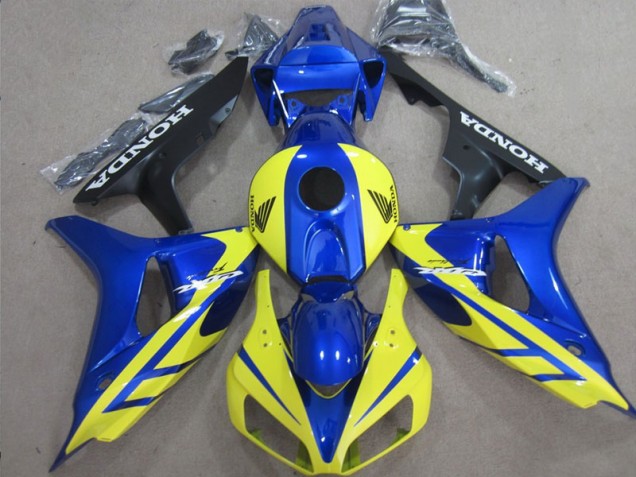 2006-2007 Blue Yellow Honda CBR1000RR Replacement Fairings Canada