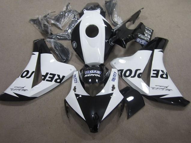 ABS 2008-2011 White Black Repsol Honda CBR1000RR Motorcyle Fairings Canada