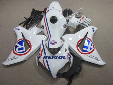 2008-2011 White Blue Repsol Honda CBR1000RR Motorbike Fairing Canada