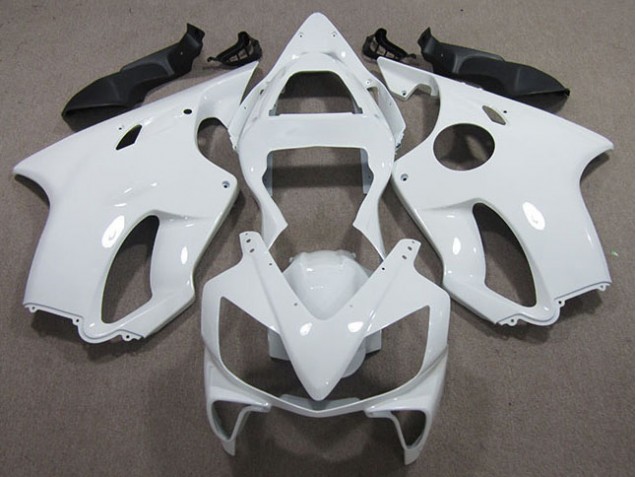 2001-2003 White Honda CBR600 F4i Motorcycle Fairings Kit Canada