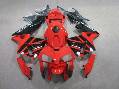 ABS 2005-2006 Red Black Honda CBR600RR Motorcycle Replacement Fairings Canada