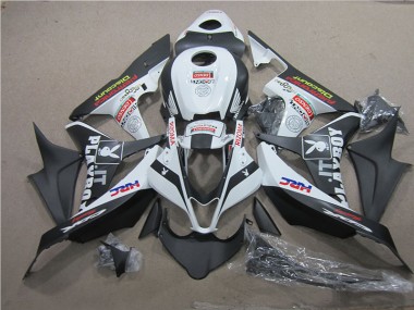 ABS 2007-2008 Black White HRC Honda CBR600RR Motorcycle Fairing Kits Canada