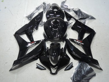 ABS 2007-2008 Black Honda CBR600RR Motorcycle Fairing Kits Canada