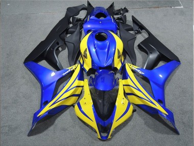 ABS 2007-2008 Black Blue Yellow Honda CBR600RR Bike Fairings Canada