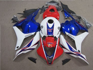 ABS 2009-2012 Red White Blue HRC Honda CBR600RR Motorcycle Fairing Kits Canada