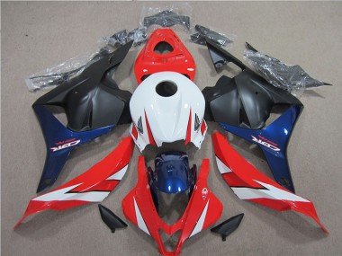 ABS 2009-2012 White Red Blue Honda CBR600RR Motorcycle Fairings Kits Canada