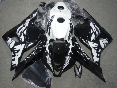 ABS 2009-2012 Black White Honda CBR600RR Motorbike Fairing Kits Canada