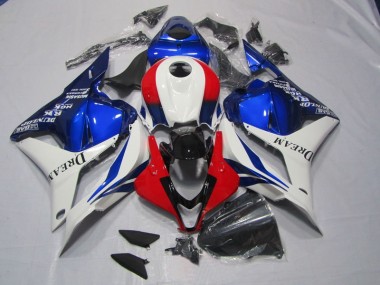 ABS 2009-2012 White Blue Red DREAM Honda CBR600RR Motorbike Fairings Canada