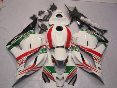 ABS 2009-2012 White Green Red Honda CBR600RR Bike Fairings Canada