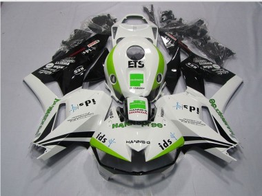 2013-2021 White Green Hannspree ETS Honda CBR600RR Motorcycle Replacement Fairings Canada