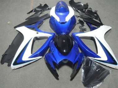 2006-2007 Blue White Kawasaki ZX10R Bike Fairings Canada