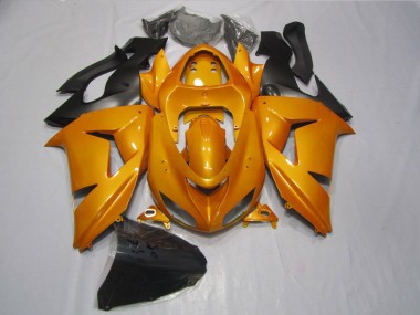 2006-2007 Orange Kawasaki ZX10R Bike Fairing Canada